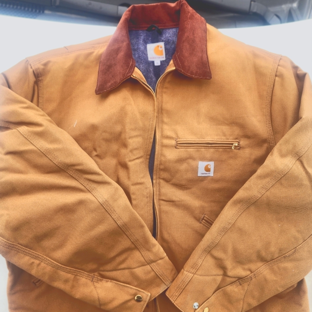 2016 vintage Carhartt Detroit jacket, Rare style# J001 iykyk!